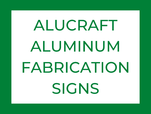 Aluminum Fabrication ad to page