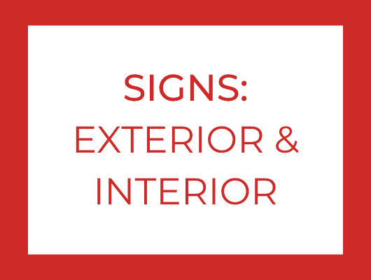 signs for your business