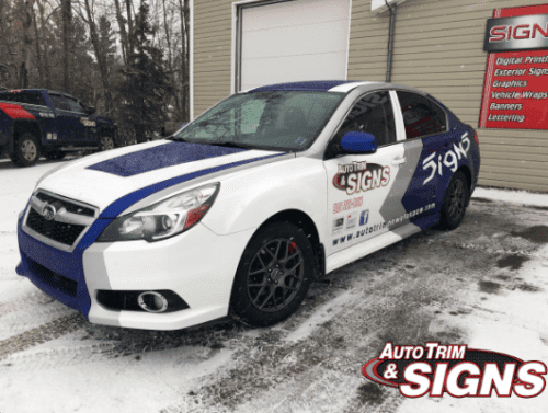 Custom Vehicle Lettering and Graphics