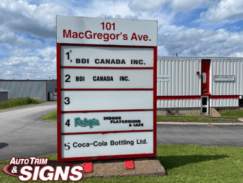 Exterior Sign for business Park