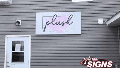 Sign for Plush