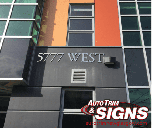 Stainless Steel lettering