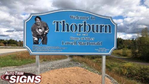Thorburn Town Sign