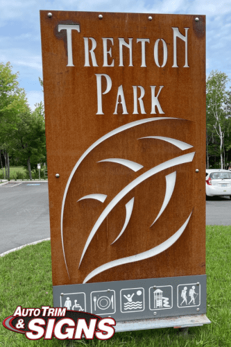 Trenton Park Exterior Sign
