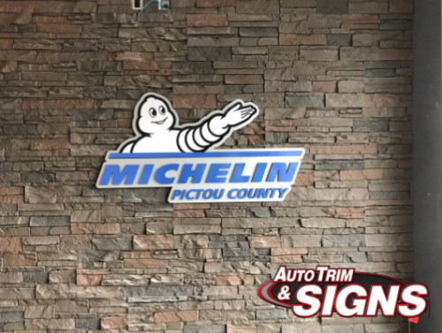 Michelin display sign 