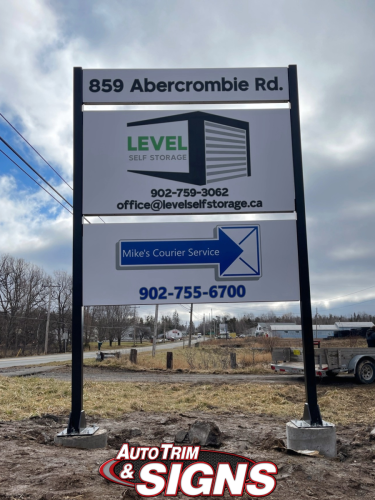 Pylon Sign for Abercrombie Business